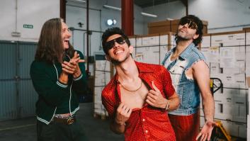 Marcos, Maxi y Reys, componentes de The Quinquis, en una imagen promocional.