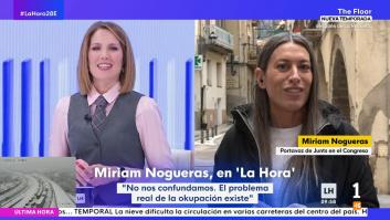 Encontronazo entre Miriam Nogueras y Silvia Intxaurrondo en TVE: "Otra cosa es confundir a la gente"