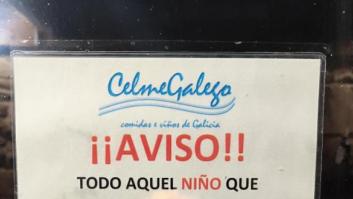 El cartel de un bar de Galicia que puede empezar a ser habitual en muchos locales de España