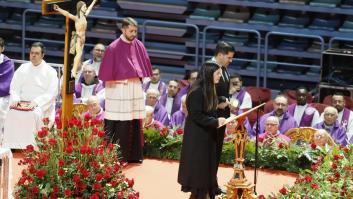 Liliana, la voz de las víctimas en "el único funeral que cabía en esta despedida": "Somos las 45 familias que lucharán por saber la verdad"