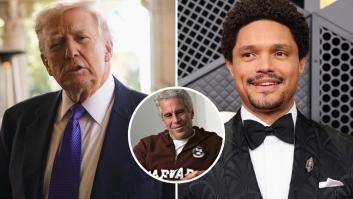 Trump amenaza con hacerle un 'jimmy kimmel' al presentador de los Grammy por bromear sobre Epstein