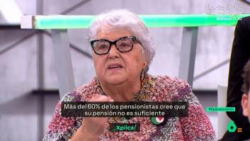 Una jubilada deja un mensaje muy claro a los que cuestionan el sistema público de pensiones: para ponerlo en bucle