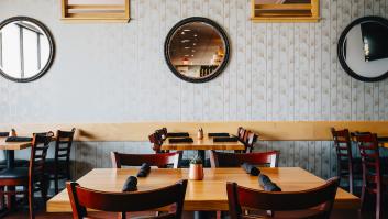 La mesa de un restaurante.