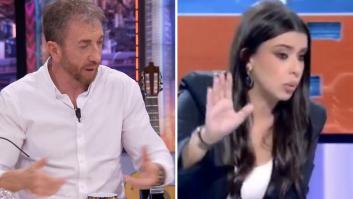 Oído en la tertulia de 'El Hormiguero' sobre Sarah Santaolalla: "¿Esa que es la mitad tonta y la mitad tetas?"