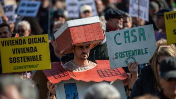 Manifestación por la vivienda en Madrid