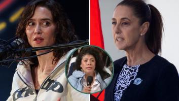 Lo que esta periodista ha dicho de Ayuso en plena pregunta a la presidenta de México va a formar una buena en España