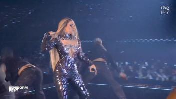 Multitud de comentarios por lo que ha hecho Melody en el Benidorm Fest