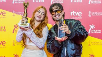 Tony Grox & LUCYCALYS triunfan con ‘T AMARÉ’ y alzan la Sirenita de Oro del Benidorm Fest 2026