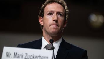 Mark Zuckerberg, director ejecutivo de Meta, testificando durante la audiencia del Comité Judicial del Senado titulada "Big Tech y la crisis de explotación sexual infantil en línea", el 31 de enero de 2024.