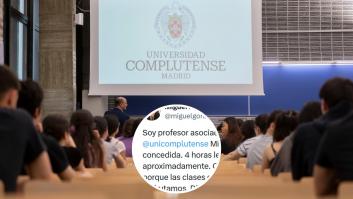 Un profesor de la Universidad Complutense impacta con su mensaje por la situación de la UCM: "Que el que pueda haga algo"