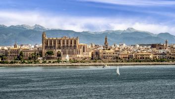 Vista de Palma de Mallorca desde el mar