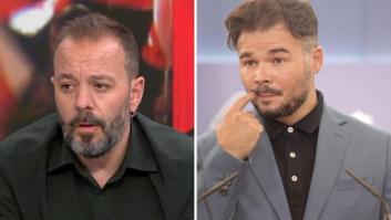 Antonio Maestre, muy escéptico, emplea esta metáfora para definir el acto de Gabriel Rufián