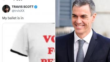 Este tuit del popular rapero Travis Scott con el mensaje 'vote for Pedro' está provocando un terremoto en España