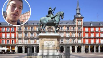 Un argentino llega a España, se planta en la Plaza Mayor de Madrid y no se puede contener: "Voy a decir algo de los españoles"