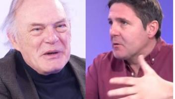 Los periodistas Pedro Piqueras y Jesús Cintora