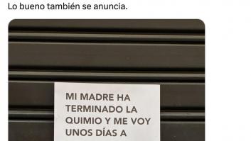 Cierra el bar unos días y la razón se lleva el aplauso de millones de personas en toda España