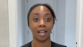 Danielle, joven estadounidense, quien vive en España.