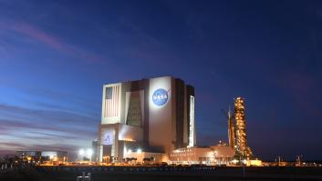 Edificio de la NASA en Cabo Cañaveral, Florida