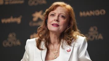 Susan Sarandon en el encuentro previo a los Goya 2026 en Barcelona