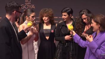 Elena Furiase se da cuenta de que es la única sin la chapa en favor de Palestina y su reacción es para verla