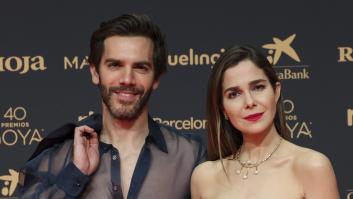 Marc Clotet y Natalia Sánchez en la alfombra roja de los Premios Goya 2026
