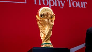 El trofeo del Mundial que se disputará este verano en Estados Unidos, México y Canadá.