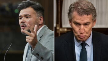 Rufián ve la foto que ha publicado Feijóo y recuerda lo que hizo el PP con los jóvenes hace 30 años