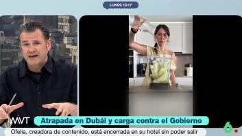 Iñaki López arrasa con su respuesta a la concursante de 'Masterchef' atrapada en Dubai