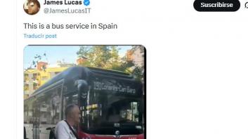Un extranjero flipa con este vídeo de un autobús en Barcelona: un servicio básico que fuera de España no es tan habitual ver