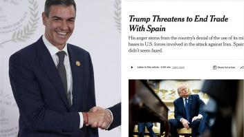 'The New York Times' explica las últimas 24 horas de España y Trump diciendo todo esto de Sánchez