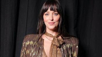 Dakota Johnson, en el desfile de alta costura de Valentino en París