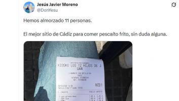 Deja sin palabras al mostrar la cuenta con lo que han pagado por todo esto en un bar de Cádiz