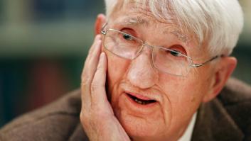 Fotografía de archivo fechada en 2012 del filósofo alemán Jürgen Habermas.