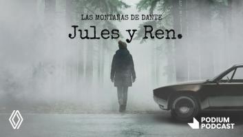 Michelle Jenner, Carlos Santos, Abril Zamora y Miguel Rellán, en la segunda temporada de 'Jules y Ren: Las montañas de Dante', la ficción sonora de Podium Podcast