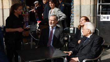 Felipe VI recibe al presidente de Italia: Casa Real comparte una foto suya haciendo algo muy poco común