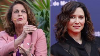 Ayuso habla de cómo es "ser homosexual en Irán" y Carla Antonelli le recuerda lo que hizo con las leyes LGTBI y trans