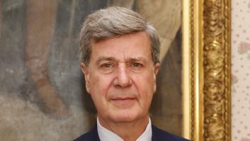 Cayetano Martínez de Irujo en la presentación de su libro 'La última duquesa' en el Palacio de Liria