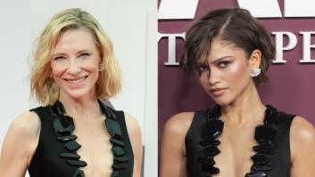 Cate Blanchett y Zendaya, luciendo el mismo vestido