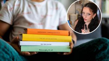 Kenya Stephanie, escritora, explica la razón por la que los títulos en el lomo de los libros están orientados de diferente forma