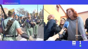La politóloga Arantxa Tirado, muy sorprendida por lo que se ha visto en Jueves Santo en 'La hora de La 1' de TVE