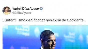 Ayuso publica este tuit sobre Sánchez y la réplica de un investigador de Harvard no la vieron venir ni en Sol