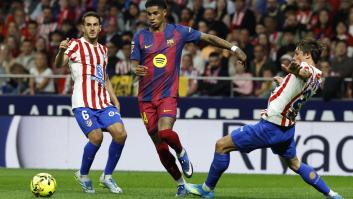 El FC Barcelona vence 1-2 al Atlético de Madrid en el duelo liguero del Metropolitano y deja la Liga medio sentenciada