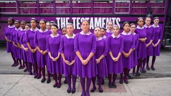 Imagen de la promoción de la serie 'Los testamentos' en Austin (Texas).