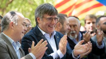 El secretario general de Junts, Jordi Turull, y el líder de la formación, Carles Puigdemont; en una imagen de archivo.