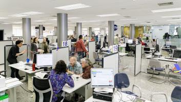 Una oficina de la Agencia Tributaria