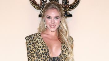 María Carolina de Borbón-Dos Sicilias en el desfile de Roberto Cavalli en la Milan Fashion Week en 2025