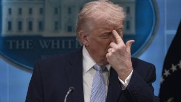 Donald Trump, pensativo en la Casa Blanca