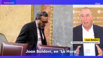 Baldoví sentencia en dos palabras lo que sintió al ver la actitud del diputado de Vox José María Sánchez