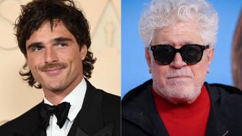 Jacob Elordi y Pedro Almodóvar, en imágenes de archivo