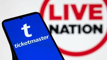 Logos de Ticketmaster y Live Nation en una imagen de archivo.